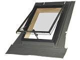 Окно-люк для выхода на крышу WSZ в комплекте с универсальным окладом, 86х86 см